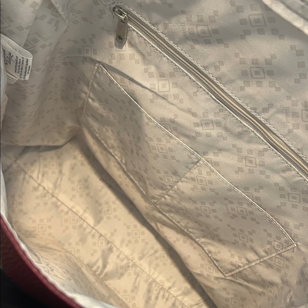 Thirty One Burgundy Tote Bag - Picture 3 of 4
